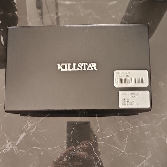 Killstar Black Wallet with Silver Studs - Picture 5 of 5
